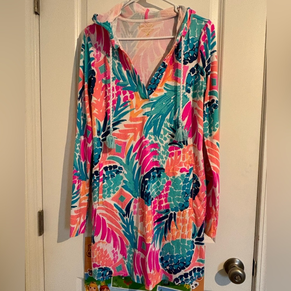 Small Multicolor Pineapple Print Lilly Pulitzer B… - image 1